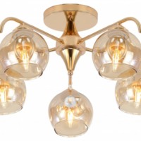 Люстра Rivoli Oda 9033-305 5 х E27 40 Вт модерн