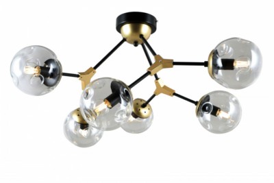 Люстра Rivoli Parte 5044-306 6 х Е14 40 Вт лофт – кантри