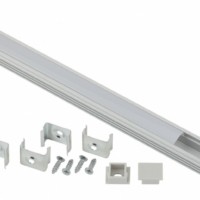 ЭРА 1612 Комплект с накладным анодированным профилем CAB261 16х12мм, 2м