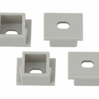 ЭРА 1612-3B Набор заглушек для профиля CAB261, 4 сквозные