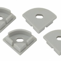 ЭРА 1616R-3B Набор заглушек для профиля CAB280, 4 сквозные круглые