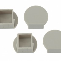 ЭРА 1915-3A Набор заглушек для профиля LF281, 4 глухие круглые