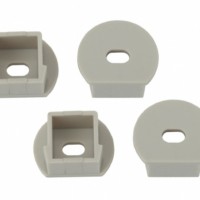 ЭРА 1915-3B Набор заглушек для профиля LF281, 4 сквозные круглые