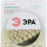 ЭРА Комплект светодиодной ленты 2835kit-4,8-60-12-IP65-2700-5m