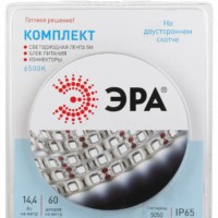 ЭРА Комплект светодиодной ленты 5050kit-14,4-60-12-IP65-6500-5m