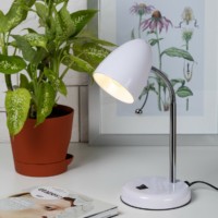 ЭРА наст.светильник N-116-Е27-40W-W белый