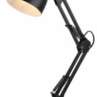 ЭРА наст.светильник N-123-Е27-40W-BK черный