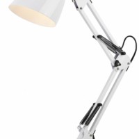 ЭРА наст.светильник N-123-Е27-40W-W белый