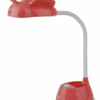 ЭРА наст.светильник NLED-434-6W-R красный