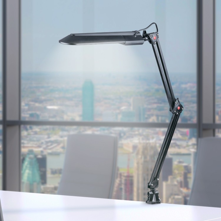 ЭРА наст.светильник NL-201-G23-11W-BK черный