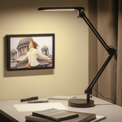 ЭРА наст.светильник NLED-440-7W-BK черный