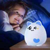 ЭРА светильник-ночник NLED-413-1W-BU белый с синим