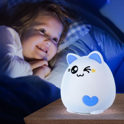 ЭРА светильник-ночник NLED-413-1W-BU белый с синим