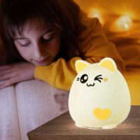 ЭРА светильник-ночник NLED-413-1W-Y белый с желтым