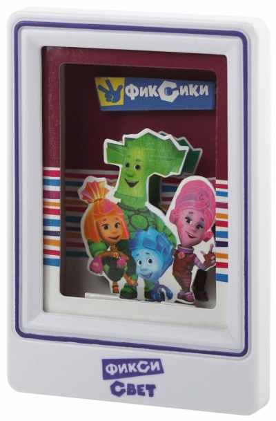 ЭРА ночник NN-611-LS-PL бордовый ФИКСИКИ