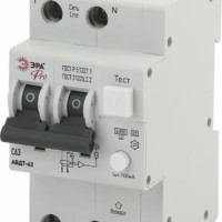 Выключатель АВДТ PRO NO-901-97 АВДТ-63 C63 100мА 1P+N тип A