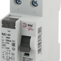 УЗО ЭРА PRO NO-902-59 ВД1-63 2P 100А 100мА