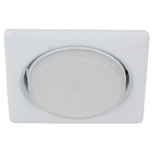 KL71WH Светильник под лампу GX53 квадр.,220В 13Вт белый