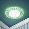 DK LD24 GR/WH Светильник декор cо светодиодной подсветкой GX53 зеленый