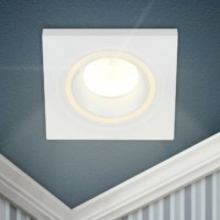 Встраиваемый светильник декоративный ЭРА DK91 WH MR16/GU5.3 белый