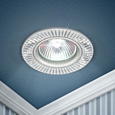 KL32 AL/SL Светильник ЭРА алюминиевый MR16,12V/220V, 50W серебро