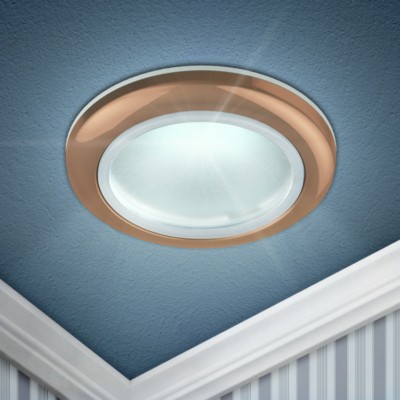 WR1 SC Светильник ЭРА влагозащищенный MR16,12V/220V, 50W медь