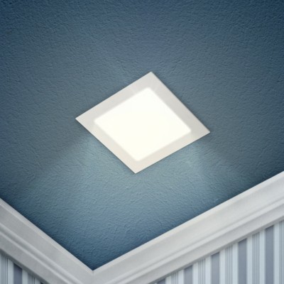 LED 2-9-4K /1 Светильник ЭРА светодиодный квадратный LED 9W 220V 4000K