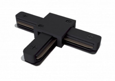 Коннектор ЭРА TR-1PA-СT-BK T-образный для однофазного шинопровода черный