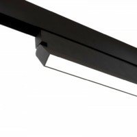 Магнитный трековый светильник ЭРА TRM20-2-22-12W3K-B для системы NOVA 48V 12Вт 3000К заливающий свет черный