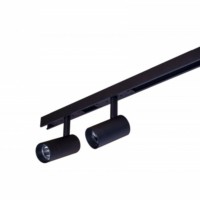 Магнитный трековый светильник ЭРА TRM20-6-15W4K-B для системы NOVA 48V 15Вт 4000К направленный свет черный