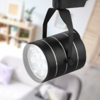 Трековый светильник однофазный ЭРА TR3 – 12 BK светодиодный 12Вт черный SMD