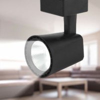 Трековый светильник однофазный ЭРА TR4 – 10 BK светодиодный COB 10Вт 4000К 700Лм черный
