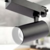 Трековый светильник трехфазный ЭРА SТR-30-36-30K-B30 узкий луч 3000K черный