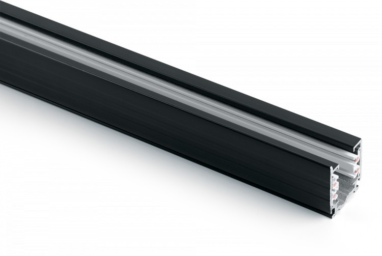 Шинопровод трехфазный ЭРА STR-30-B-TR-2 черный 2м 4TRA