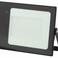 Прожектор светодиодный уличный ЭРА LPR-041-1-65K-050 50Вт 6500К 3500Лм IP65 датчик движения нерегулируемый