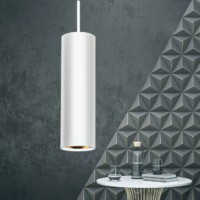 PL1 GU10 WH 300 Подсветка ЭРА подвесной, GU10, D80*300мм, белый