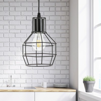 PL11 BK Подвес ЭРА металл, E27, max 60W, d160 мм, черный