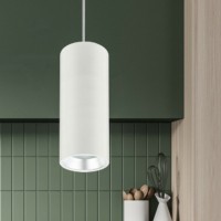 PL12 GX53WH/SL Подсветка Подвесной светильник под лампу GX53 алюминий цвет белый+серебро