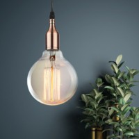 PL13 E27 – 6 RC Подсветка ЭРА Накладной, цоколь Е27, провод 1 м, цвет медь