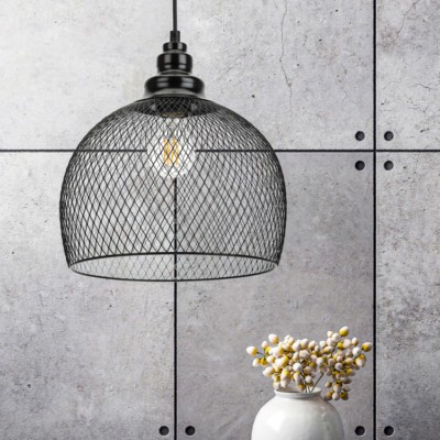 PL7 BK Подвес ЭРА металл, E27, max 60W, d280 мм, черный