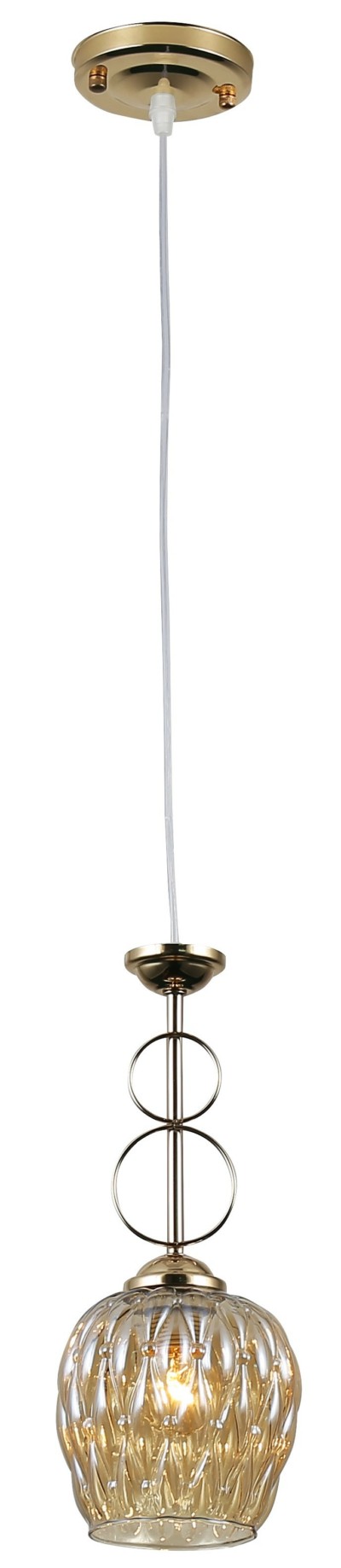 Светильник подвесной (подвес) Rivoli Cindy 9119-201 1 х Е27 40 Вт модерн потолочный