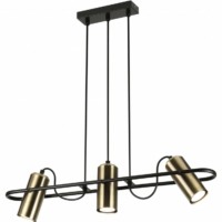 Светильник подвесной (подвес) Rivoli Elfriede 3101-203 3 * GU10 25 Вт модерн потолочный