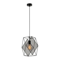 Светильник подвесной (подвес) Rivoli Esta 5143-201 1 х Е27 40 Вт лофт – кантри потолочный