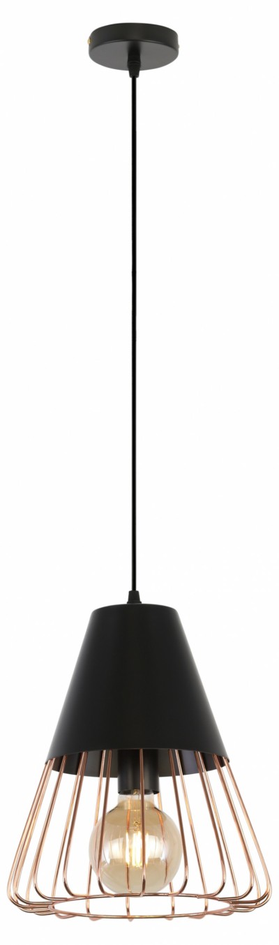 Светильник подвесной (подвес) Rivoli Kasimira 5050-201 1 х E27 60 Вт лофт – кантри