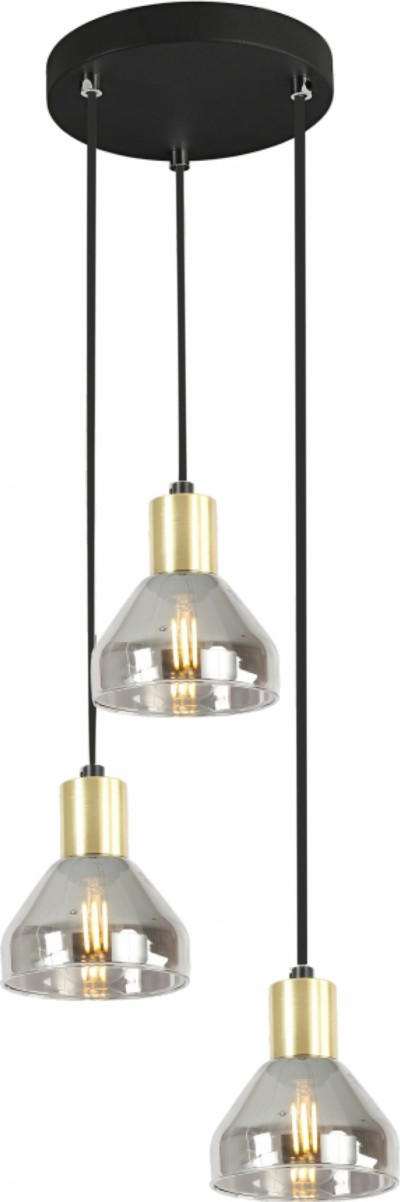 Светильник подвесной (подвес) Rivoli Kassandra 3118-203 3 х Е14 40 Вт модерн потолочный