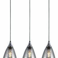 Светильник подвесной (подвес) Rivoli Lily 9122-203 3 х Е27 40 Вт модерн потолочный