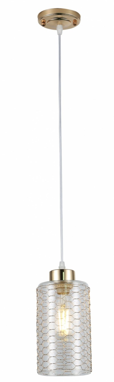 Светильник подвесной (подвес) Rivoli Malice 9124-201 1 х Е27 40 Вт модерн потолочный