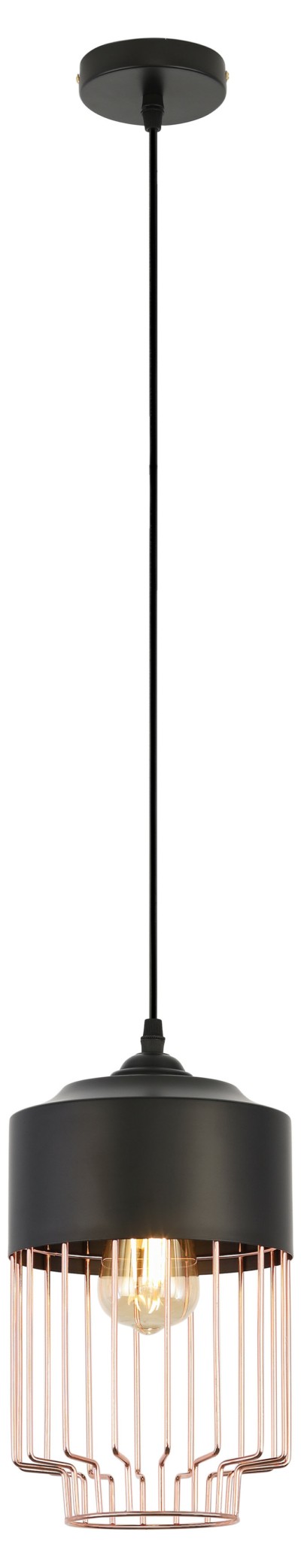 Светильник подвесной (подвес) Rivoli Marlis 5052-201 1 х E27 60 Вт лофт – кантри