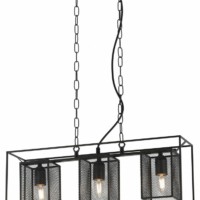 Светильник подвесной (подвес) Rivoli Michaela 5023-213 3 х Е27 40 Вт лофт – кантри