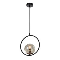 Светильник подвесной (подвес) Rivoli Misericordia 5147-201 1 х Е14 40 Вт черный/медь лофт – кантри потолочный